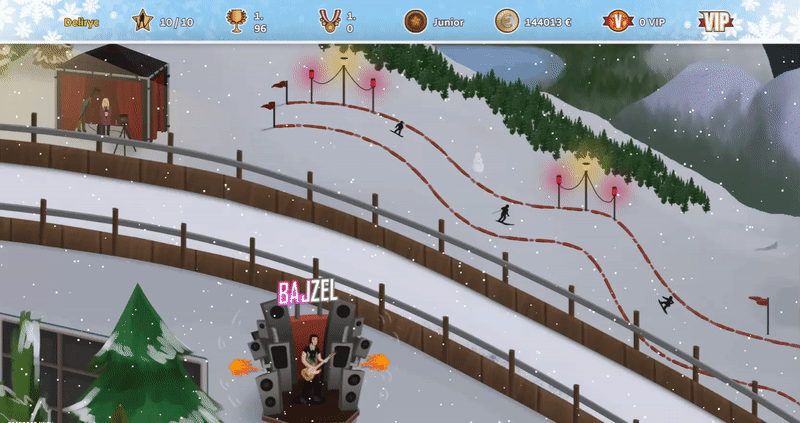Bajzel - Ski Jump Simulator - gra w skoki narciarskie online