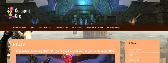 Ściągnij Grę – nowy serwis, poświęcony gram online za darmo i zarabianiu online z domu