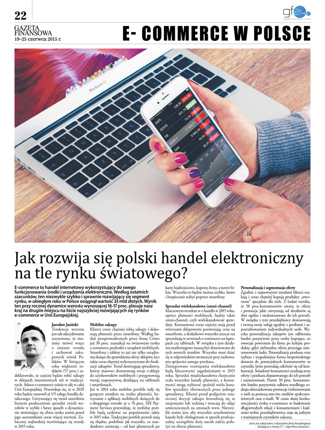 Jarosław Jasiński - Jak rozwija się polski handel elektroniczny na tle rynku światowego?